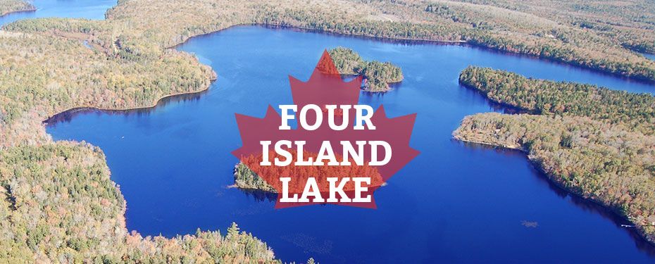 immobilien kanada four island lake